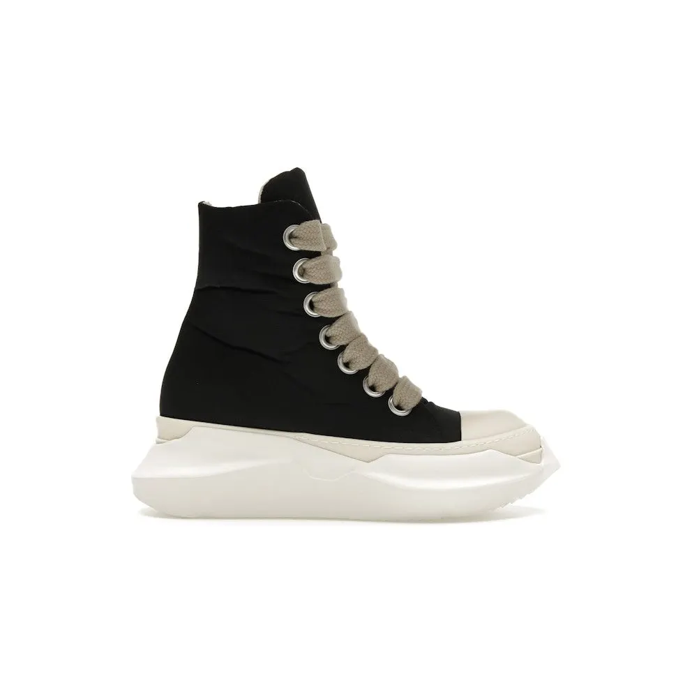 Rick Owens Porterville DRKSHDW Jumbo Laced Abstract High Black Milk (DU02D2844 MUPAW2 9811)