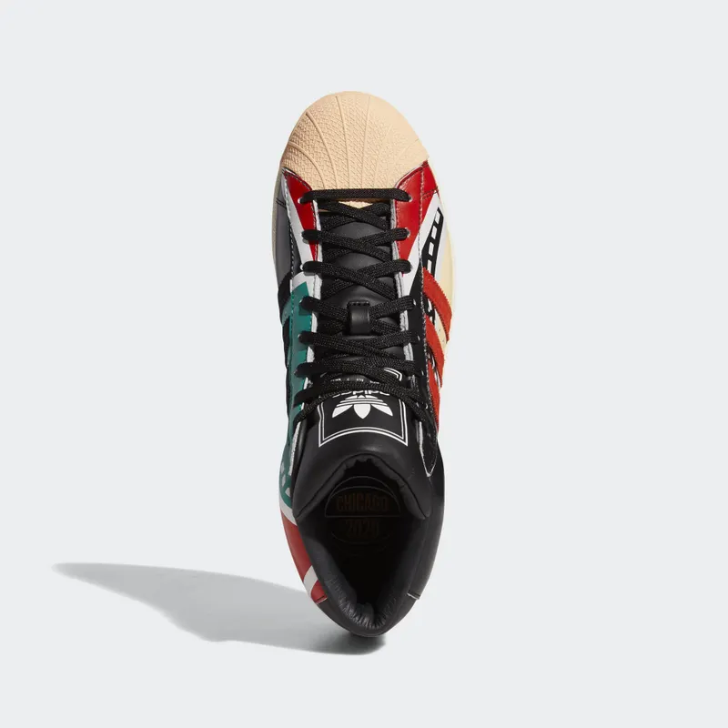 adidas Pro Model Jasmine Jones Heart Court Core Black/Amber Tint/Orange (FX4008)