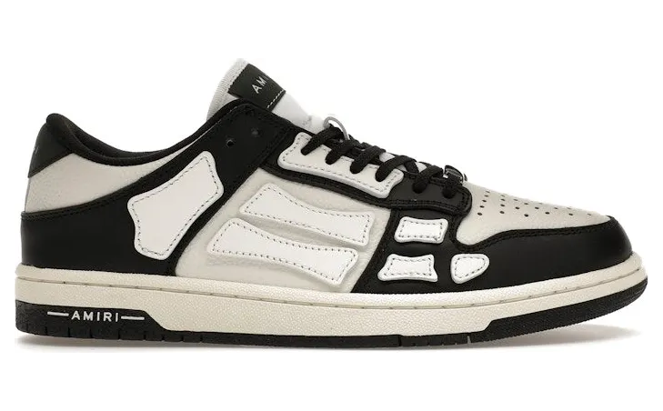 AMIRI Skel Top Low Black White (PXWFS002-004)