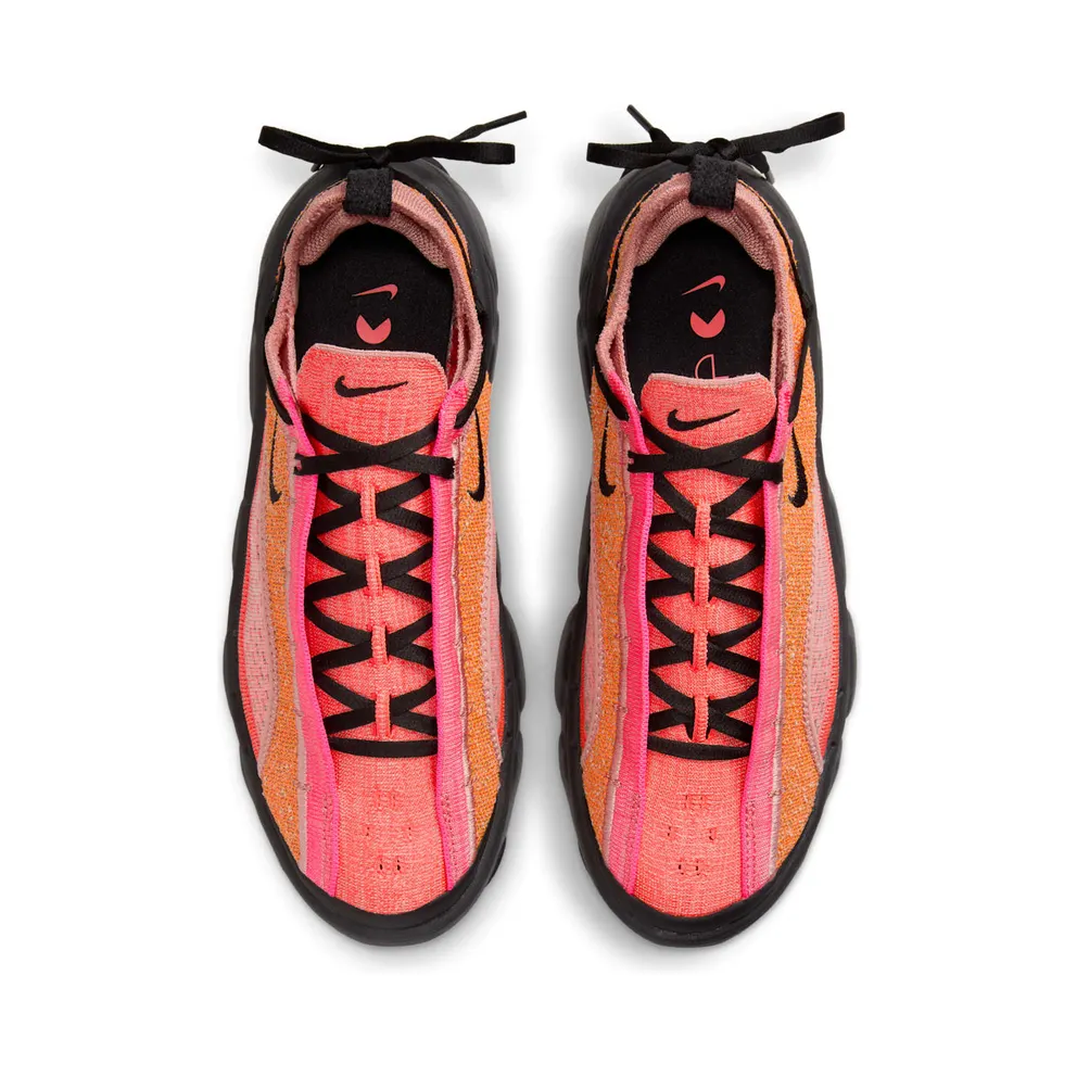 Nike Flyknit Bloom Hot Punch Red Stardust Dark Smoke Grey Black (FD2149-600)