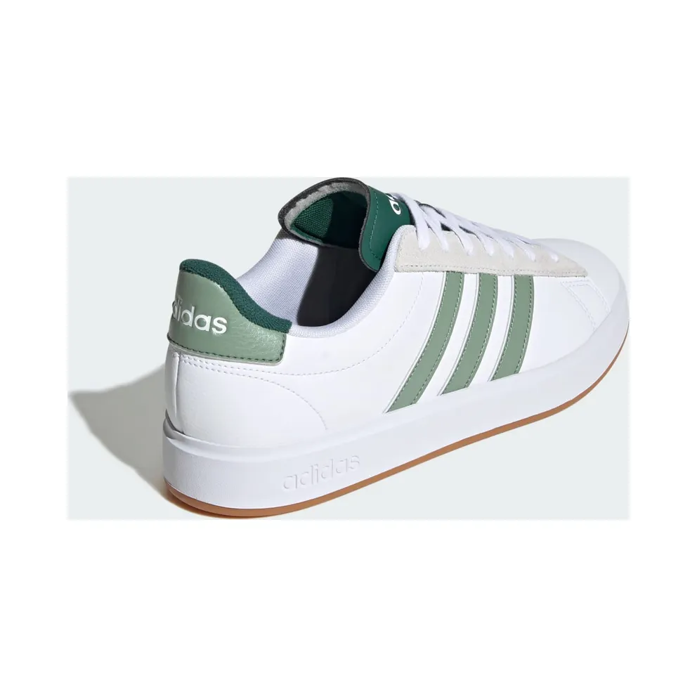 Adidas Grand Court 2.0 Cloud White / Silver Green / Collegiate Green (JH8690)