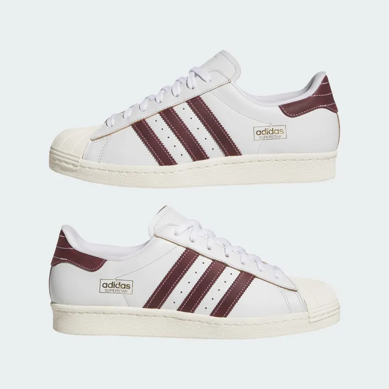 Adidas Superstar 80 ADV Crystal White / Shadow Red / Off White (JP8529)
