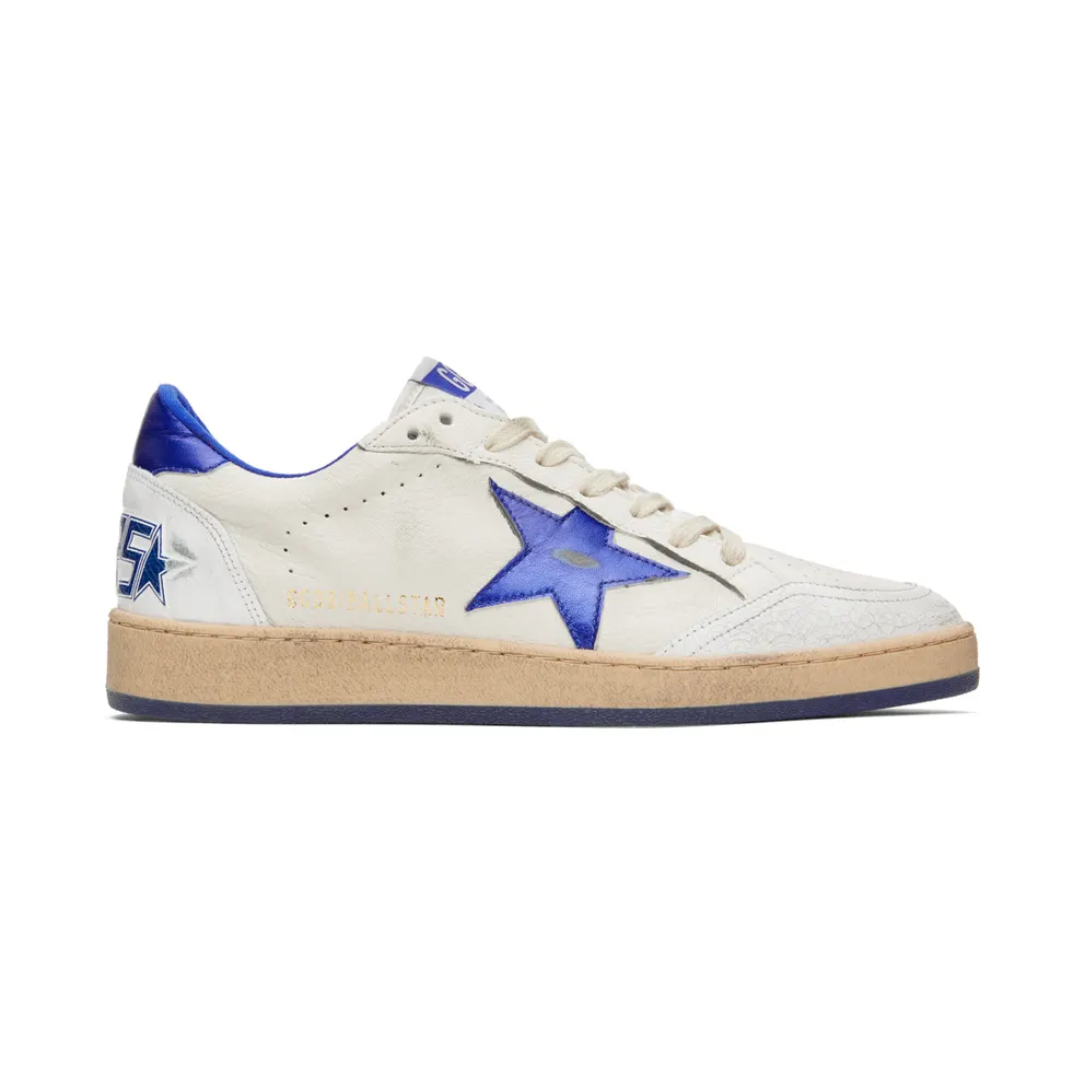 Golden Goose White & Blue Ball Star (GMF00117.F002198.10327)