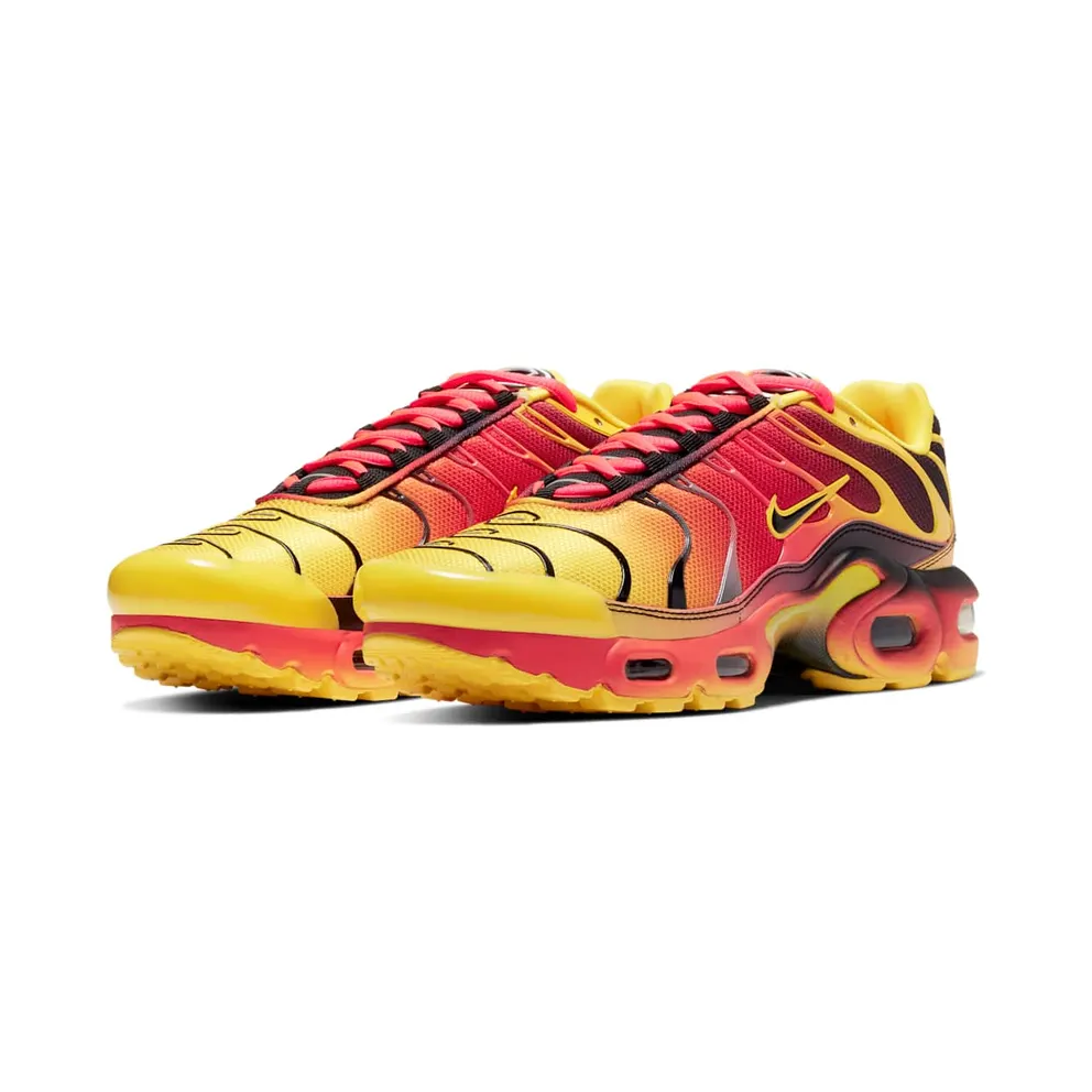 Nike Air Max Plus Fade Chrome Yellow Bright Crimson (GS) Chrome Yellow/Bright Crimson-Black (CT0962-700)