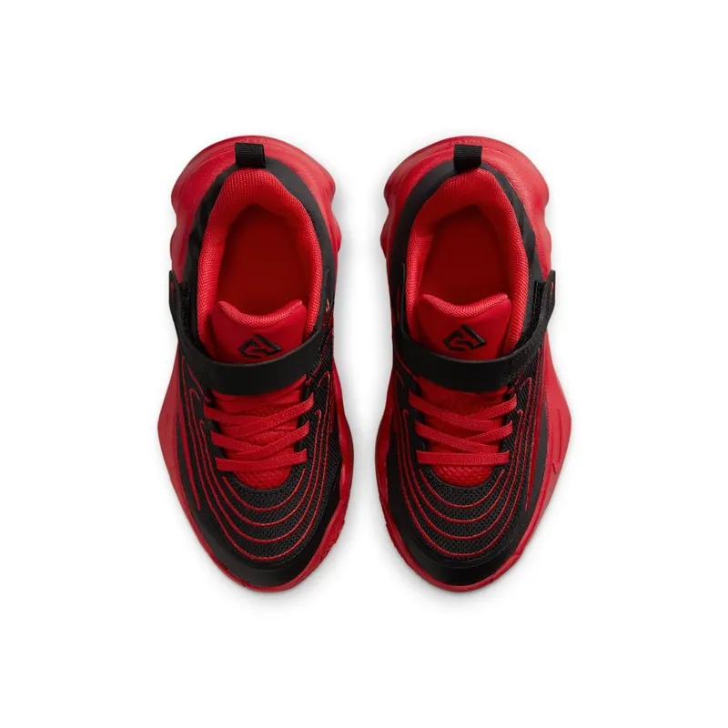 Nike Giannis Immortality 4 Black University Red Team Red (FZ6733-005)