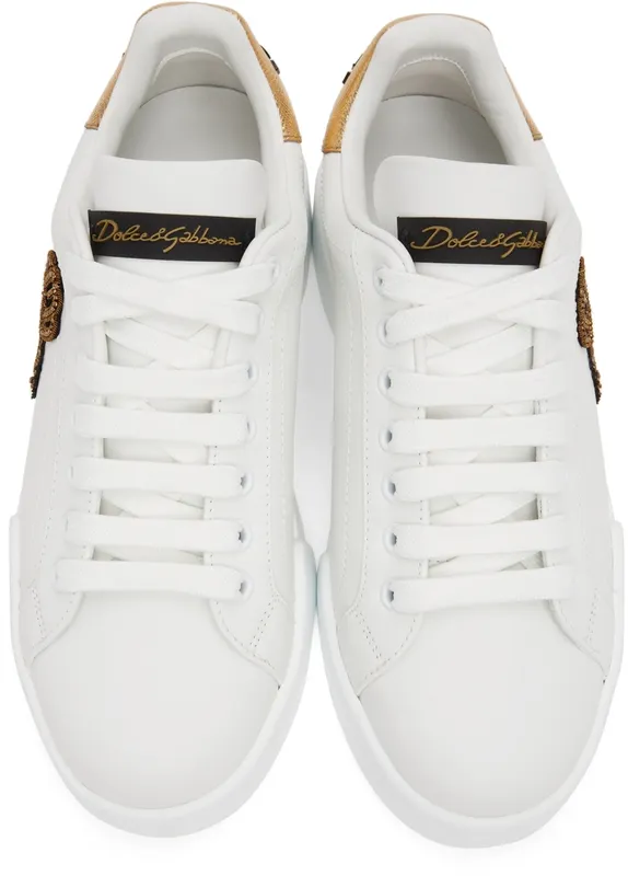 Dolce & Gabbana White Logo Patch Portofino (CS1761 AH136)