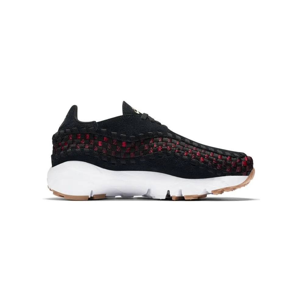 Nike Air Footscape Woven N7 2017 (W) Black/Black-University Red-Gum Medium Brown (AA0508-001)