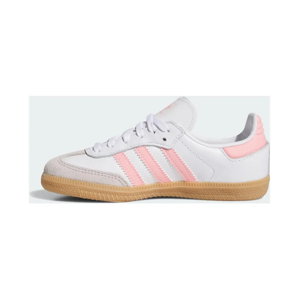 Adidas Samba OG Kids Cloud White / Semi Pink Spark / Gum (JP5484)