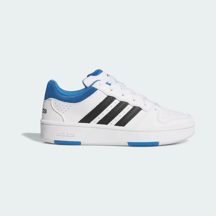 adidas Hoops Classic J “Cloud White / Core Black / Ray Blue” (KI1043)