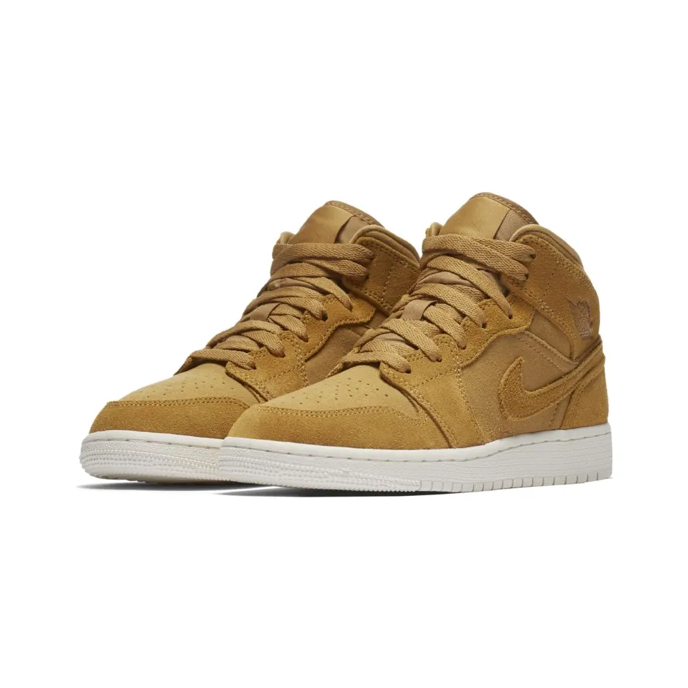 Jordan 1 Mid Golden Harvest Sail (GS) Golden Harvest/Sail (554725-725)