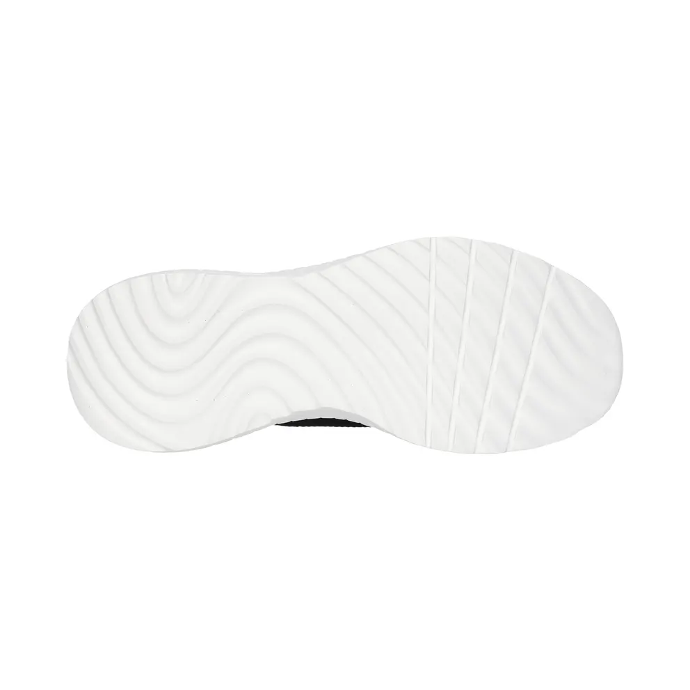 Skechers Slip-ins: BOBS Sport Squad Chaos – Solid Step – Black – “Black” (118312 BLK)