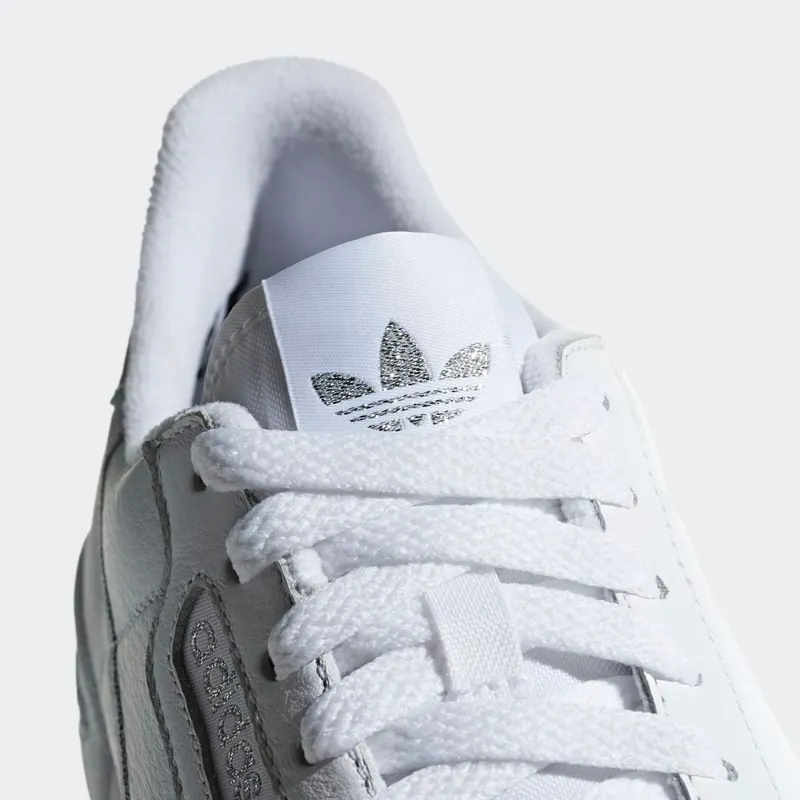 adidas Continental 80 Cloud White Silver Metallic (W) Cloud White/Cloud White/Silver Metallic (EE8925)