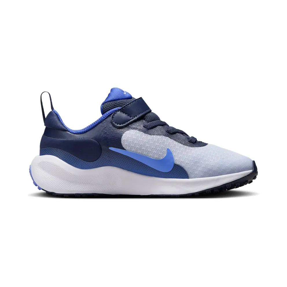 Nike Revolution 7 Football Grey Thunder Blue Astronomy Blue Royal Pulse (FB7690-007)