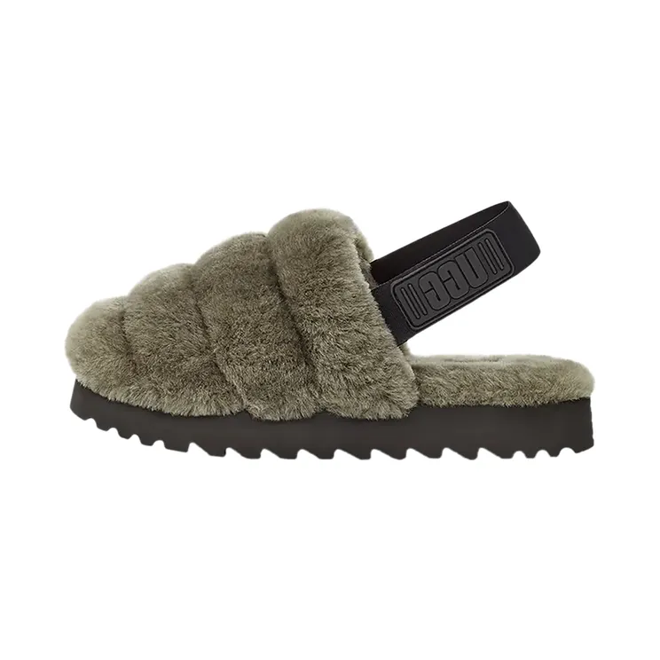 Ugg SUPER FLUFF SLIPPER “Grey” (1121751-BTOL)