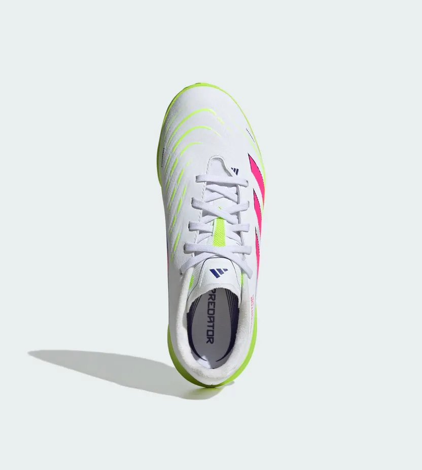adidas Predator League Turf Cloud White Lucid Pink Lucid Lemon (ID3801)