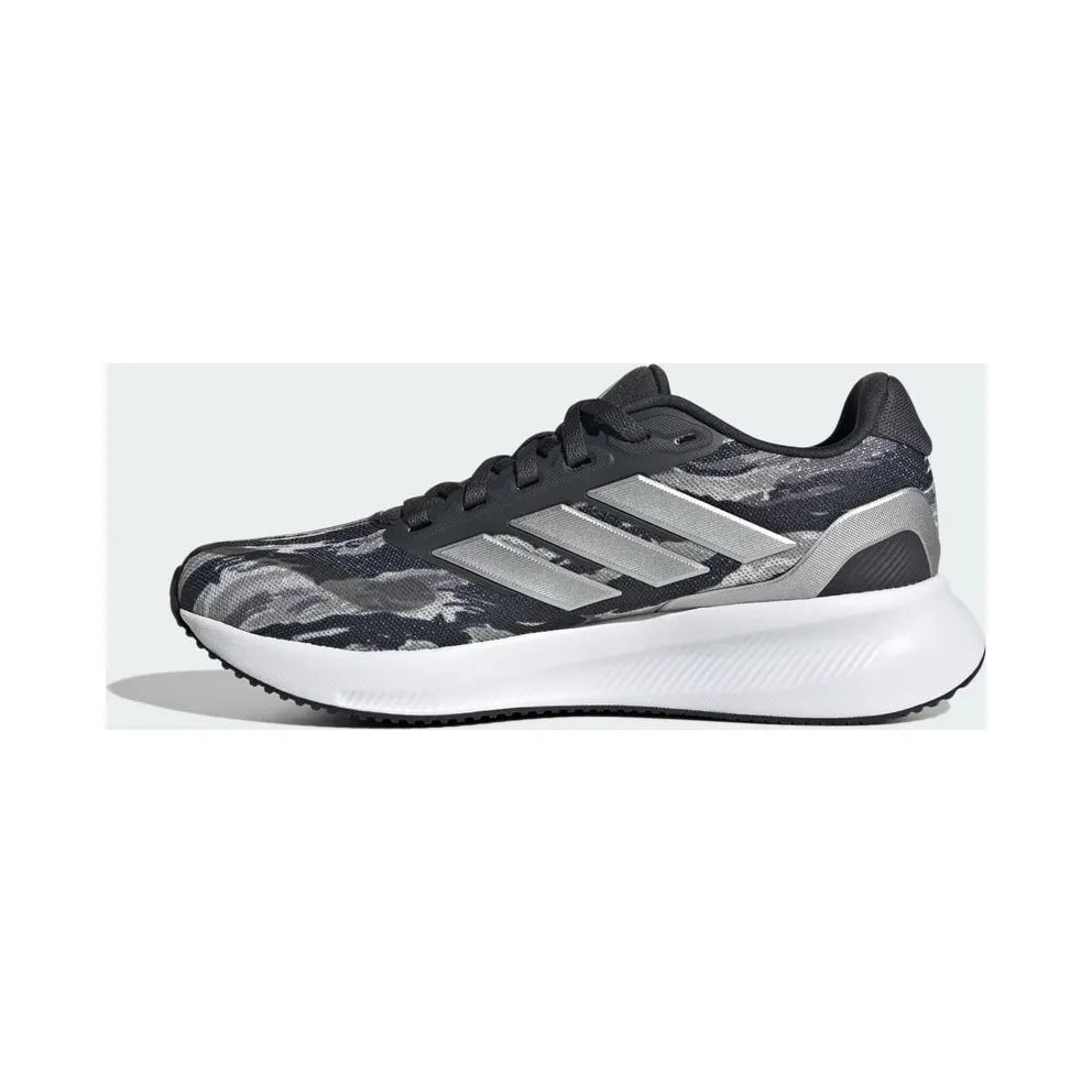 Adidas RunFalcon 5 Kids Silver Pebble / Silver Metallic / Carbon (JQ2172)