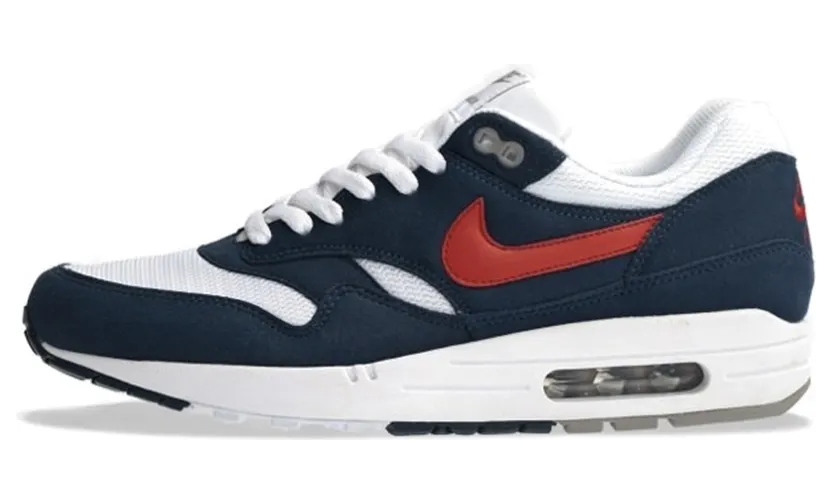 Nike Air Max 1 White Gym Red ‘Olympic’ (308866-110)