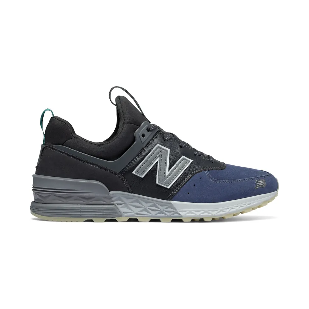 New Balance 574 Sport Mita Black Blue Grey Black/Blue-Grey (MS574MTA)