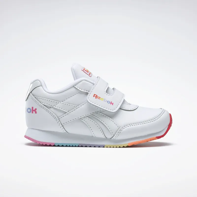 Reebok Royal Classic Jogger 2.0 White / Radiant Red / Sunbaked Orange (FV7837)