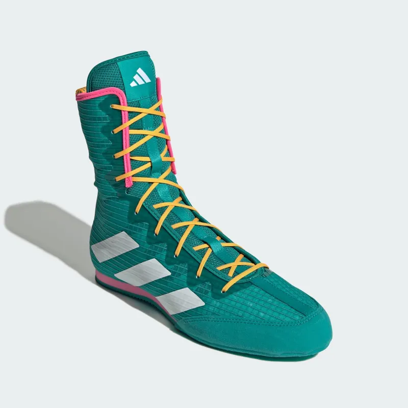 adidas Box Hog 4 Pure Teal Cloud White Lucid Pink (JR5382)