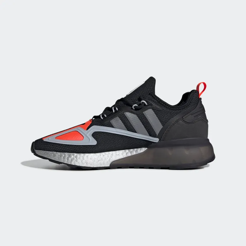 adidas ZX 2K Boost Core Black / Halo Silver / Glow Blue (FY5724)