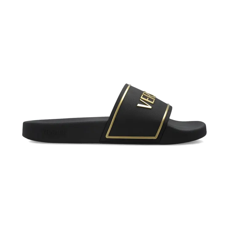 Versace Rubber Slider Black (1018496 1A17013 2B130)