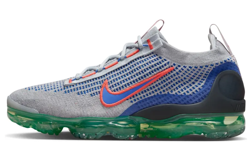 Nike Air VaporMax 2021 Flyknit Wolf Grey Medium Blue (DQ3974-001)