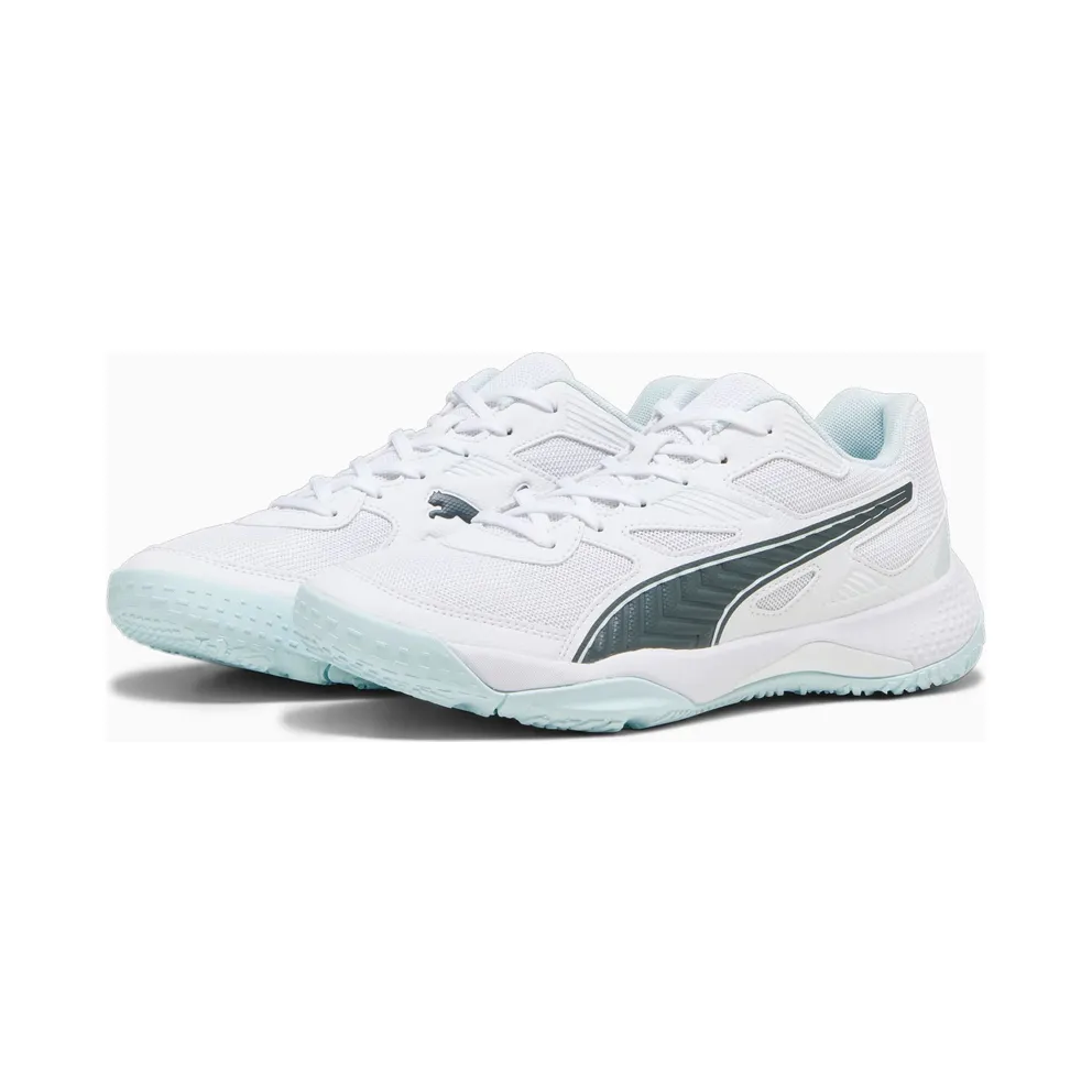 Puma Solarflash II indoorsportschoenen White/Blue/Grey (106882-08)