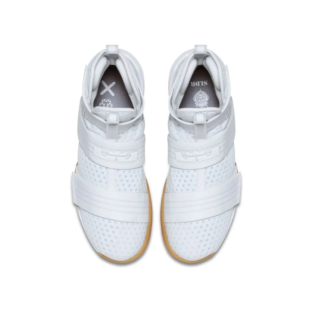 Nike LeBron Zoom Soldier 10 Strive For Greatness White/Metallic Silver-White (844378-101)