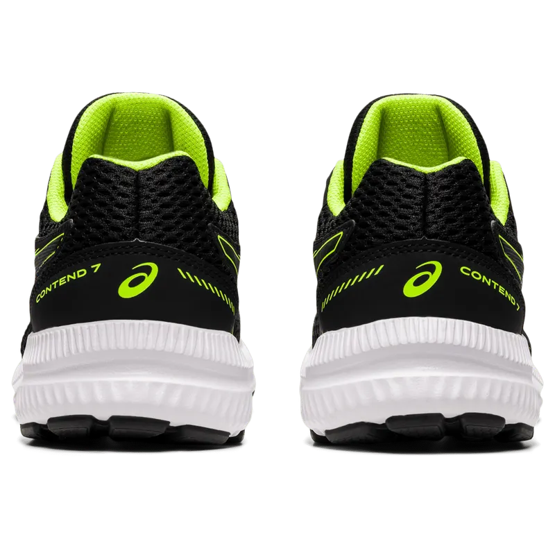 Asics CONTEND™ 7 GS Black/Hazard Green (1014A192.005)