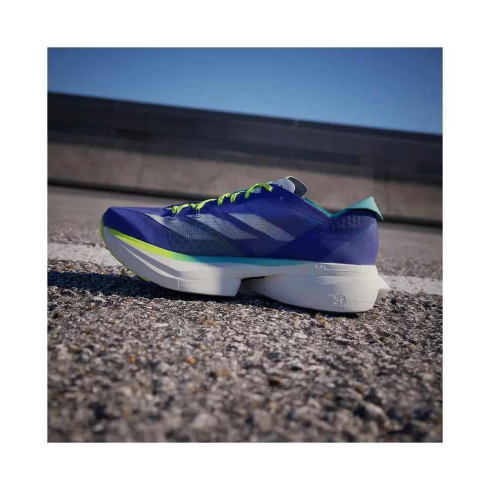 Adidas ADIZERO ADIOS PRO 3 Cobalt Blue / Zero Metalic / Lucid Lemon (ID3635)