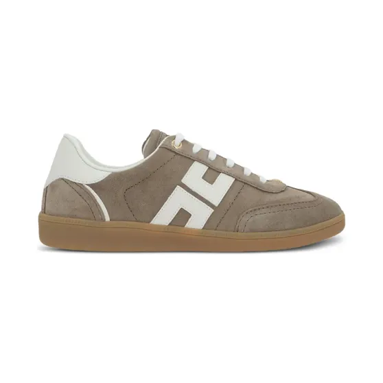 Elisabetta Franchi Leren met logodetail “Yellow” (SA61G61E2)