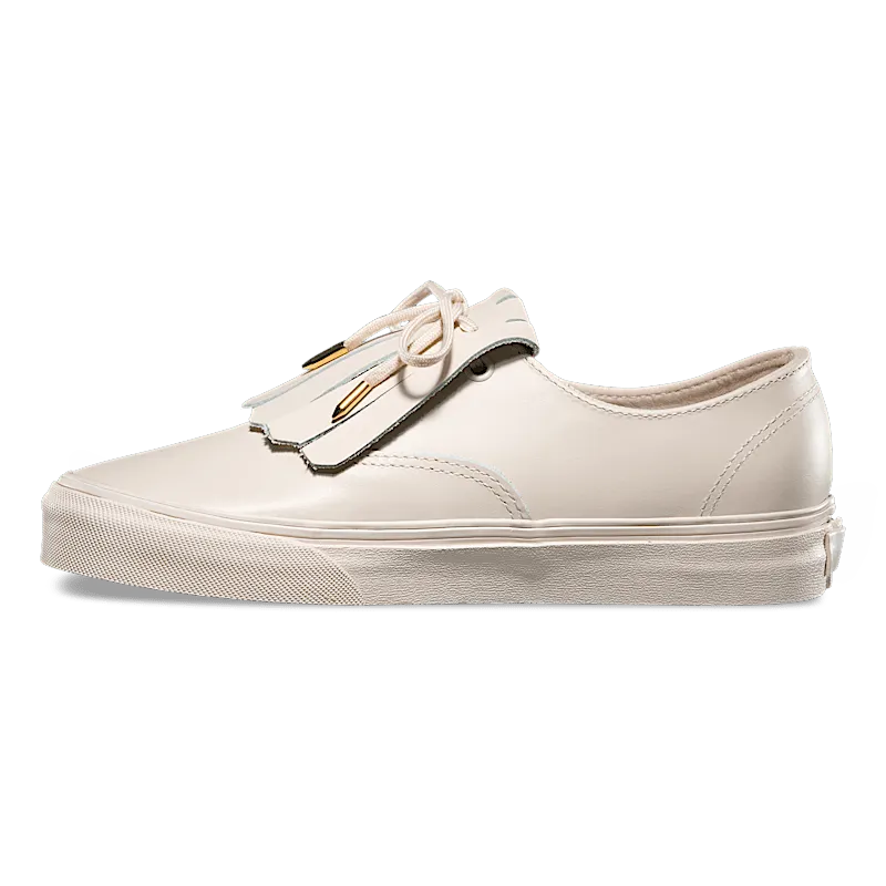 Vans Authentic Fringe Leather Whisper Pink Whisper Pink/Gold (VN0A3DPFOES)