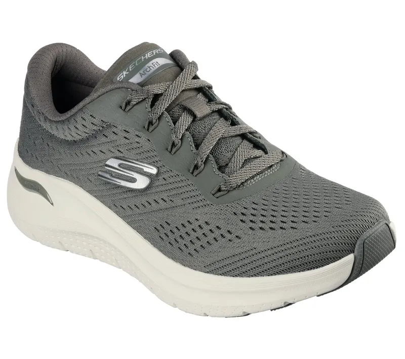 Skechers Arch Fit 2.0 – Big League Sneaker Olijf