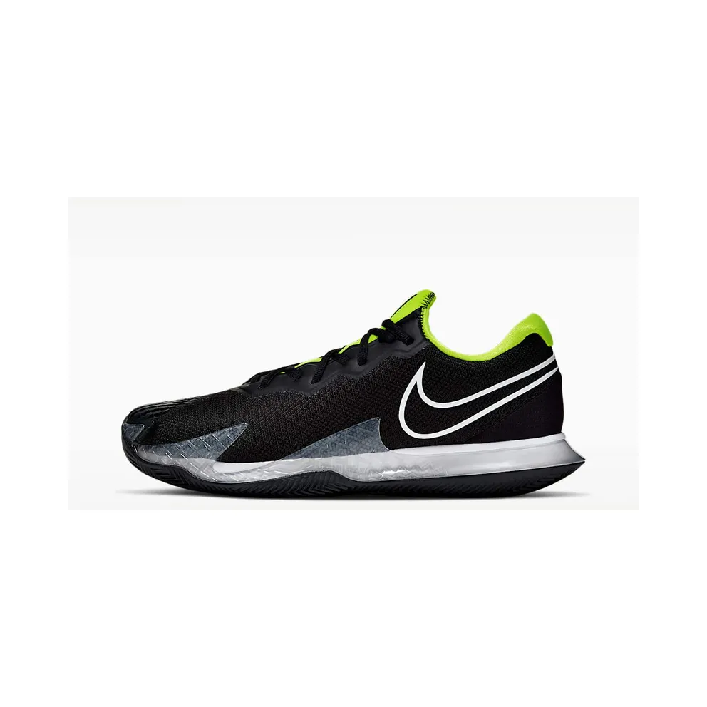 NikeCourt Air Zoom Vapor Cage 4 (gravel) “Black / Volt / Dark Smoke Grey / White” (CD0425-001)