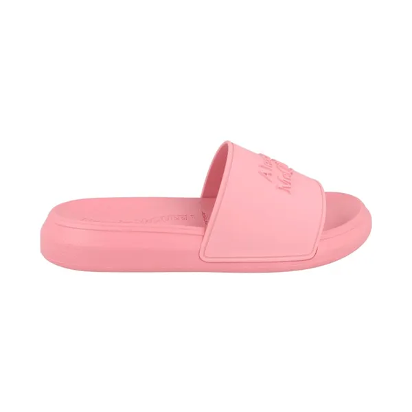 Alexander McQueen Logo Slides Pink Pastel (W) (666983W4QS05483)