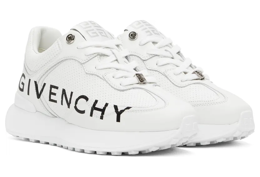 Givenchy White Runner Low-Top Sneakers (BE001TE1C5100) (4)