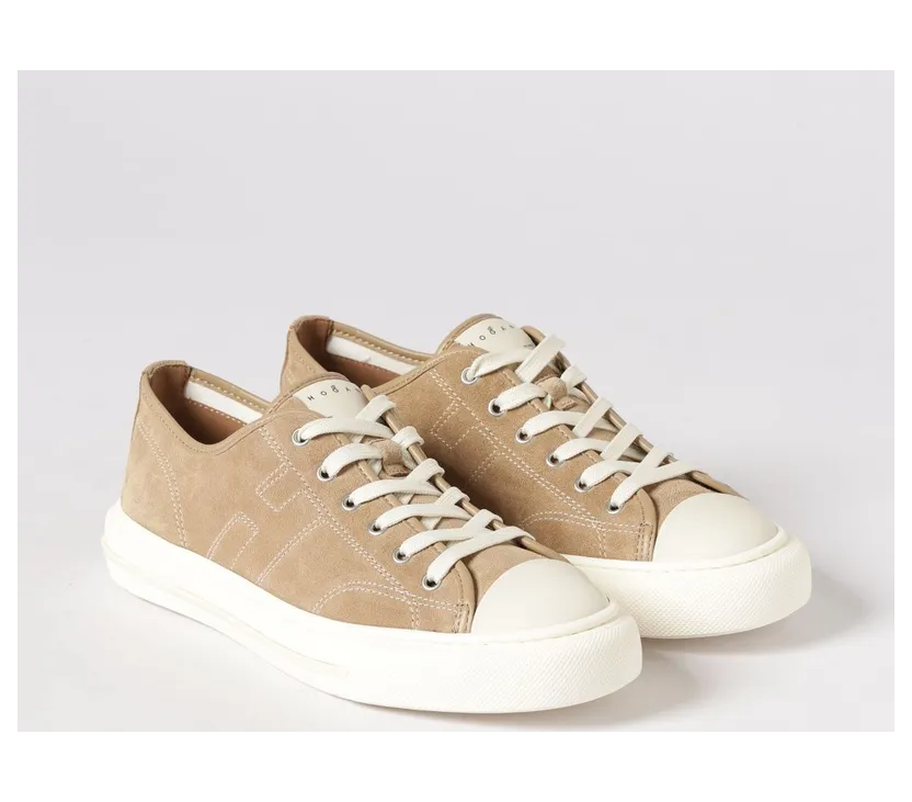 Hogan H691 Suede Sneakers Beige (HXM6910FZ60UYD0ZCP)