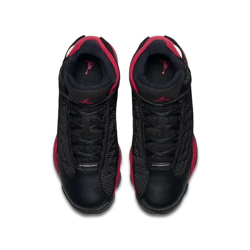 Jordan 13 Retro Bred 2017 (GS) Black/True Red-White (414574-004)