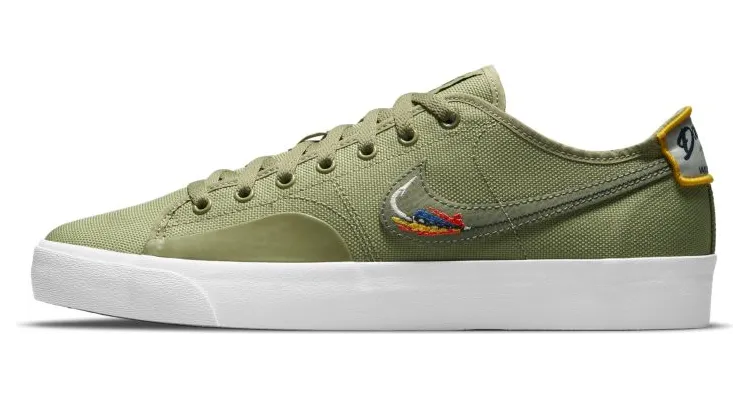 Nike SB BLZR Court DVDL Skateschoen Bruin – “Dusty Olive / Bone / Navy” (CZ5605-300)