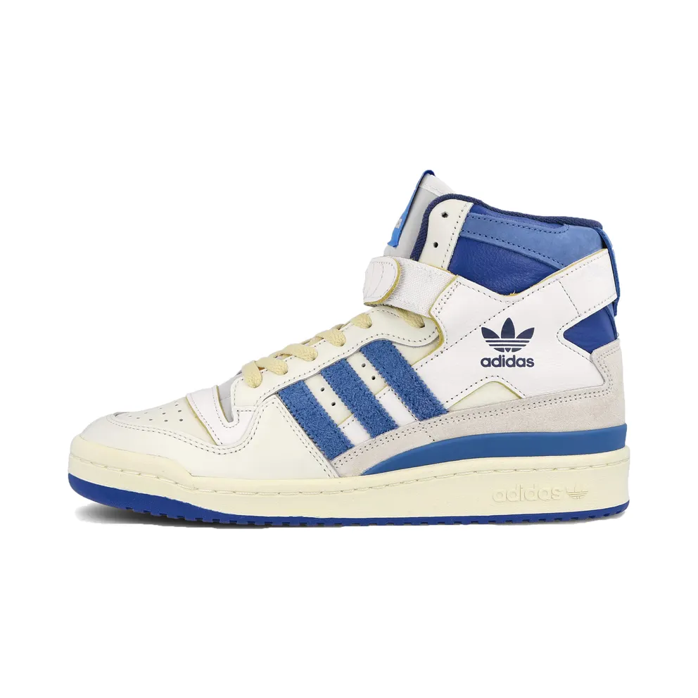 adidas FORUM 84 HIGH BLUE THREAD Off White / Bright Blue / Cloud White (FY7793)