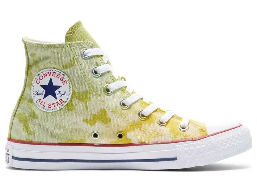 Converse Camo Chuck Taylor All Star High Top Lemon Apple Camo (171024C)