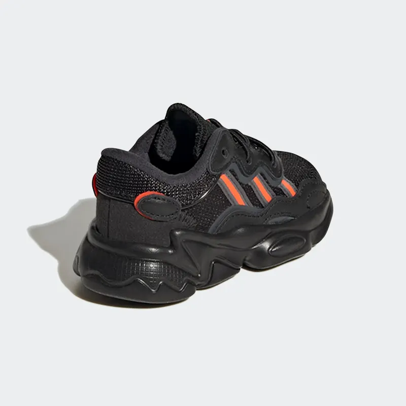 Adidas OZWEEGO Core Black / Solar Red / Grey Six (GW7219)
