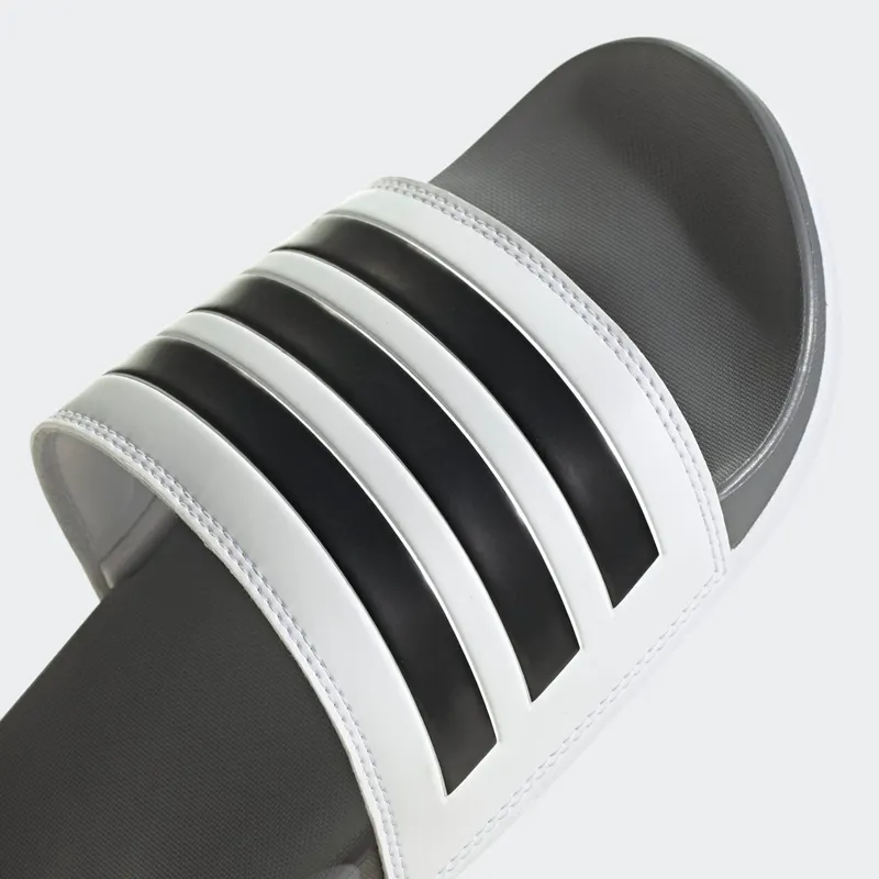 Adidas Adilette Comfort Slides Cloud White / Core Black / Grey Three (GZ5895)