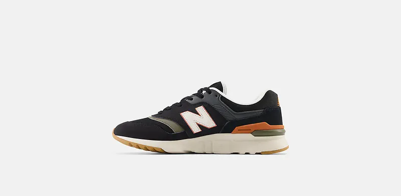 NEW BALANCE 997H “BLACK / CAYENNE” (CM997HLP)