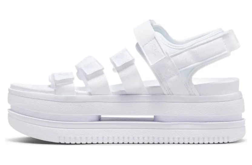 Nike Icon Classic Slippers “White / Pure Platinum” (DH0223-100)