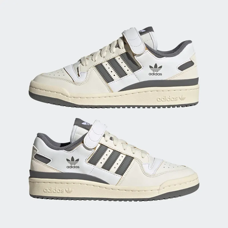 adidas Forum 84 Low Off White Silver Pebble (HQ4374)
