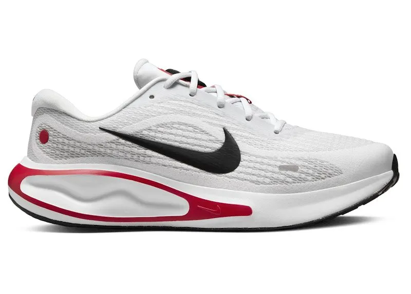 Nike Journey Run White Fire Red Cement Grey Black (FN0228-103)