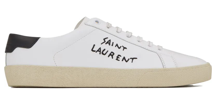 Saint Laurent Court Classic SL/06 Optic White Black (W)
