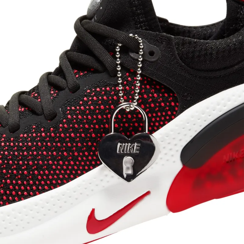 Nike Joyride Run Flyknit Black University Red (W) Black/Metallic Silver-White-University Red (CU4832-001)